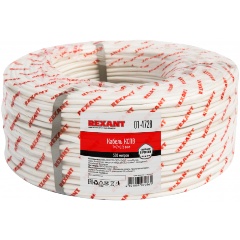 Изображение товара Кабель сигнальный REXANT КСПВ 1x2х0,5 мм 500 м для связи и сигнализации