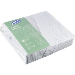 Изображение товара Халат вафельный Luscan Кимоно размер 50-52, белый