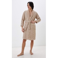 Изображение товара Халат вафельный унисекс Sofi de Marko Михаэль, S, Бежевый