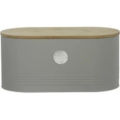 Изображение товара Хлебница Typhoon Living 7, 5 л серая - стильное хранение хлеба и выпечки