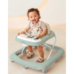 Изображение товара Ходунки Amarobaby с электронной игровой панелью Happy Steps зелёный