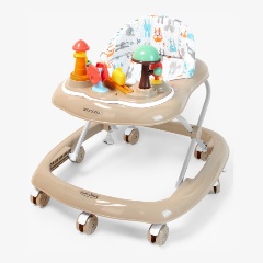 Изображение товара Ходунки Amarobaby с электронной игровой панелью Running Baby коричневый