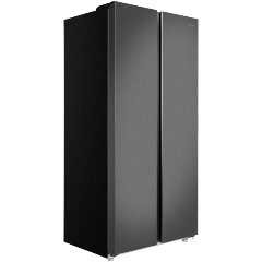 Изображение товара Холодильник Maunfeld MFF177NFSE Side by Side с NoFrost и инвертором 263/170 л