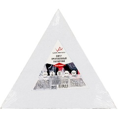 Изображение товара Холст грунтованный на картоне VISTA-ARTISTA VCPT-20 треугольный 100% хлопок 20 х 17.3 см 280 г/кв.м