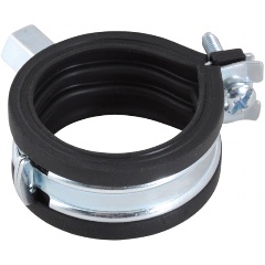 Изображение товара Хомут Walraven BIS KSB1, M8, D-25-28, с вкладышем epdm, оцинкованная сталь