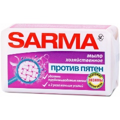 Изображение товара Хозяйственное мыло SARMA САРМА против пятен, 140 г