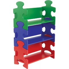Изображение товара Яркая система хранения KidKraft Пазл, практичный стеллаж для дома