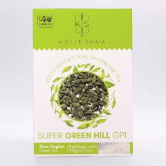 Изображение товара Зеленый цейлонский листовой чай KIELLE SHAIA GP1 100 г натуральный и ароматный