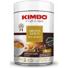 Изображение товара Кофе молотый Kimbo Aroma Gold 100% Arabica 250 г ж/б