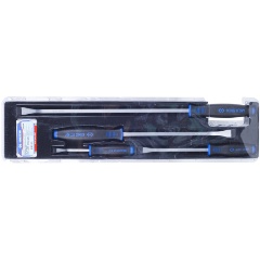 Изображение товара Набор слесарных монтировок KING TONY 204-608 мм, пластиковая рукоятка, 4 предмета