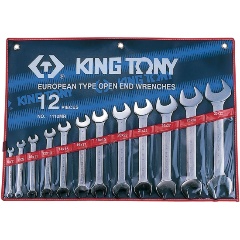 Изображение товара Набор рожковых ключей KING TONY 6-32 мм, 12 предметов, 1112MR