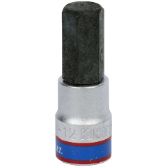 Изображение товара Насадка (бита) KING TONY торцевая 3/8", Hex, 12 мм, L = 50 мм