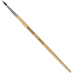 Изображение товара Кисть BRAUBERG, беличья, круглая, №3, 200180