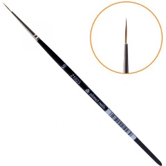 Изображение товара Кисть для дизайна Planet Nails острая, волосок №5/0