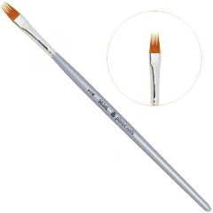 Изображение товара Кисть для дизайна ногтей веерная Planet Nails № 1/4 синтетика