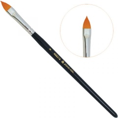 Изображение товара Кисть для наращивания ногтей гелем Planet Nails язык № 8