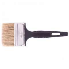 Изображение товара Кисть флейцевая СИБРТЕХ 82506, "Стандарт", 70*6, натуральная щетина, пластиковая ручка