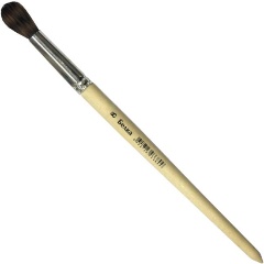 Изображение товара Кисть искусственная белка № 8 круг для акварели и росписи