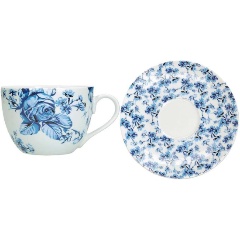 Изображение товара Чашка чайная с блюдцем Kitchen Craft (MKHAMCUPSAU)