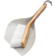 Изображение товара Набор для уборки KITCHEN CRAFT LNDPBSET щетка и совок из металла голубой