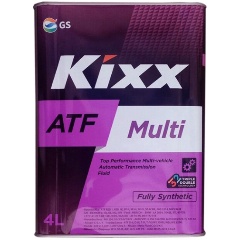 Изображение товара Трансмиссионное масло Kixx ATF Multi Plus, синтетическое, 4 л
