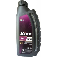 Изображение товара Моторное масло Kixx PAO А3/В4 5W-40 синтетическое 1 л