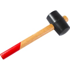 Изображение товара Киянка резиновая, деревянная рукоятка, 230г, (шт.) РемоКолор