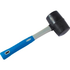 Изображение товара Киянка резиновая, фиберглассовая рукоятка, 340г, (шт.) РемоКолор professional