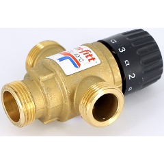 Изображение товара Клапан Uni-Fitt Н 3/4" термосмесительный 20-43°С, Kvs 1,6 смешение боковое, шт