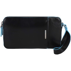 Изображение товара Несессер PIQUADRO Blue Square AC4221B2/N черный из гладкой телячьей кожи