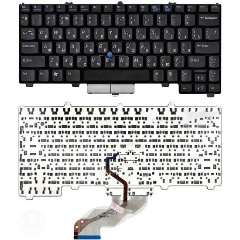 Изображение товара Клавиатура AMPERIN для ноутбука Dell Latitude D410 J5818 черная