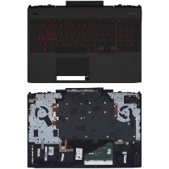 Изображение товара Клавиатура AMPERIN для ноутбука HP Omen 15-DC топкейс