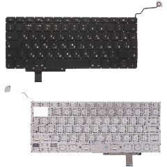 Изображение товара Клавиатура AMPERIN для ноутбука Macbook A1297 черная, большой Enter, 003086 Amperin