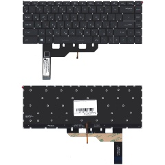 Изображение товара Клавиатура для ноутбука MSI GS66 черная с подсветкой