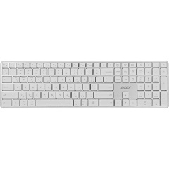 Изображение товара Беспроводная клавиатура ACER OKR301 белый/серебристый 112 клавиш радиоканал Bluetooth