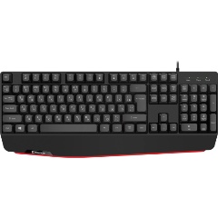 Изображение товара Клавиатура Defender ATOM HB-546 RU проводная черная мембранная USB