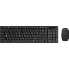 Изображение товара Клавиатура и мышь беспроводные ОКЛИК S255W (черный)