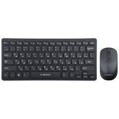 Изображение товара Комплект клавиатура и мышь Gembird KBS-9100 (черный)