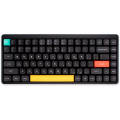 Изображение товара Клавиатура Nuphy AIR75v2 QMK беспроводная/проводная Basalt Black, RGB, Hot Swap, Brown Switch (AIR75v2-BB-3)