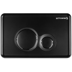 Изображение товара Клавиша смыва Bettoserb TWIN Черный матовый (40006459BETTOSERB)