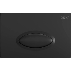 Изображение товара Клавиша смыва D&K DK черная Rhein.Marx механическая для инсталляций