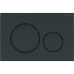 Изображение товара Клавиша смыва Geberit Sigma 20 115.882.16.1 черный матовый двойной смыв