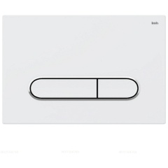 Изображение товара Клавиша смыва IDDIS Unifix 001 UNI01WCi77 белая универсальная для инсталляций