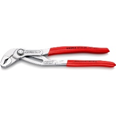 Изображение товара Клещи переставные Knipex KN-8703250SB COBRA®, 50 мм (2"), 250 мм, хром, пластиковые рукоятки