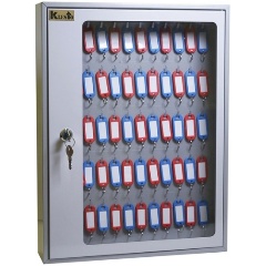 Изображение товара Ключница KLESTO SKB-65 на 65 ключей с замком и стеклом