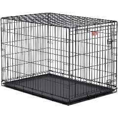 Изображение товара Клетка Midwest iCrate, 1 дверь, 106х71х76см, черный