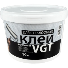 Изображение товара Клей для стеклообоев VGT (ВГТ), акриловый, 10 кг