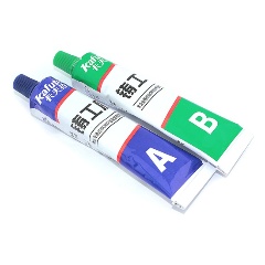 Изображение товара Клей двухкомпонентный (жидкая сварка) Kafuter K-9119 серебристый 65 грамм