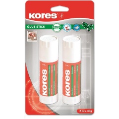 Изображение товара Клей-карандаш 40г Kores 2 шт/уп 12824