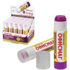 Изображение товара Клей-карандаш ОФИСМАГ 15 г обесцвечивающийся
